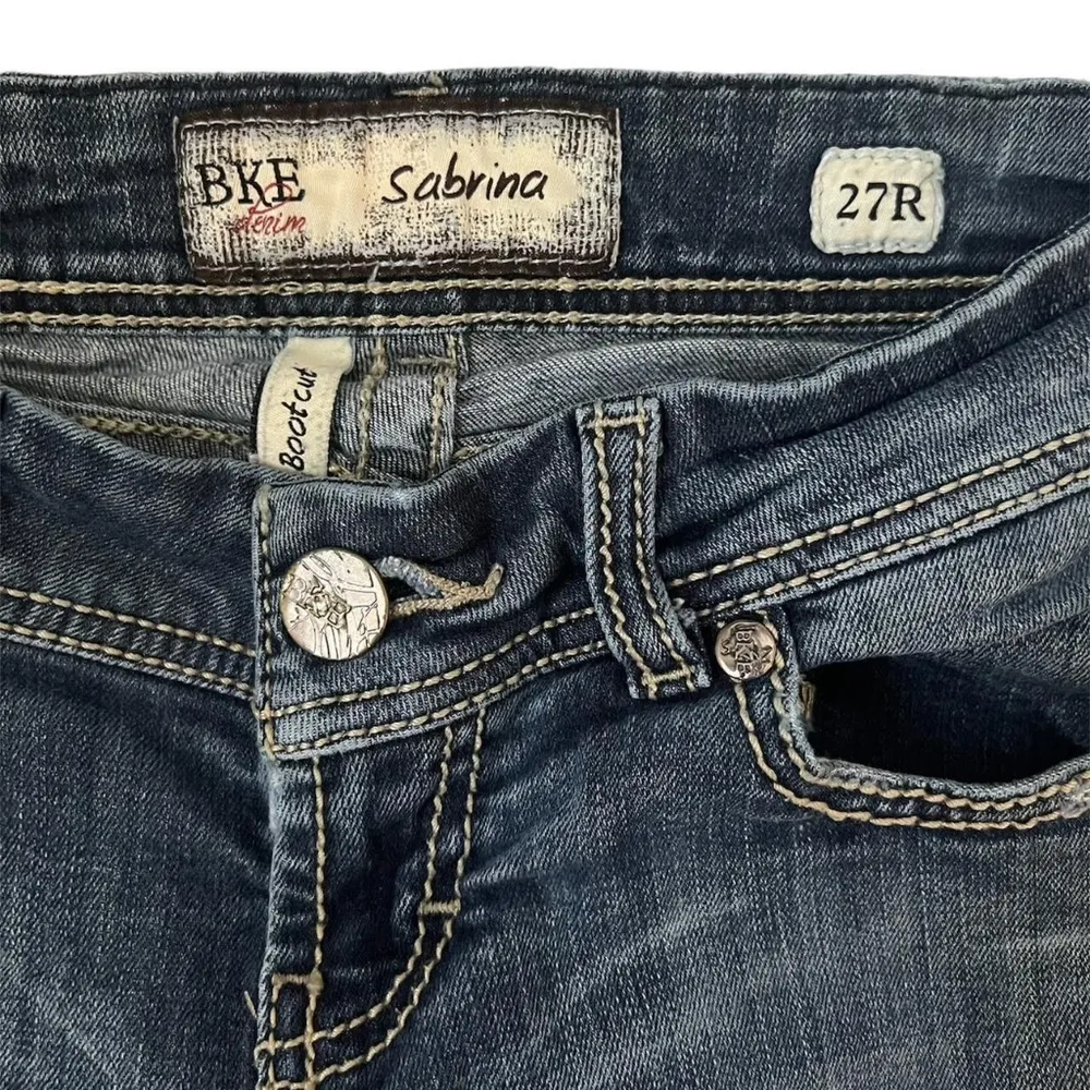 BKE denim Sabrina bootcut dark wash jeans - Image 5