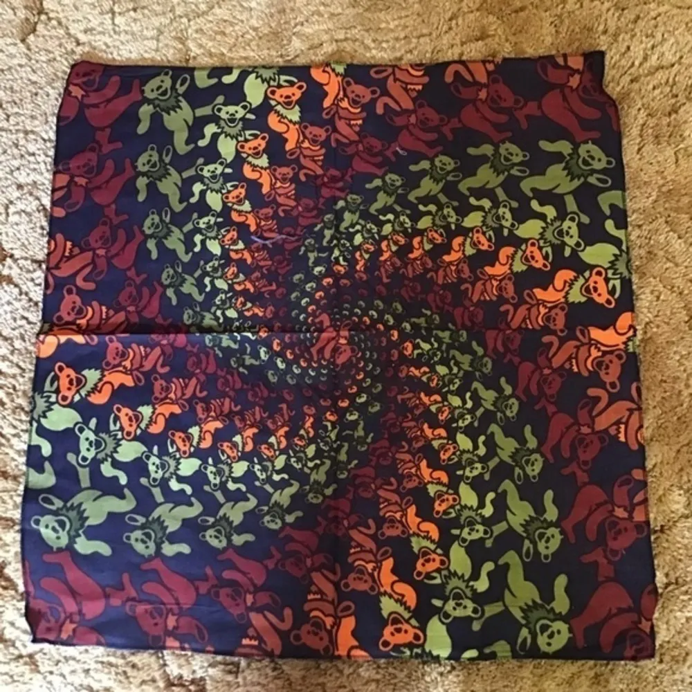 LAST ONE Earthy Dancing Bears Bandana - Image 2
