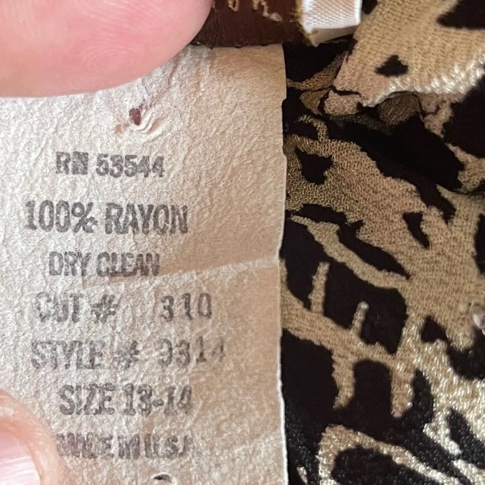 Vintage Peaches My Love‎ Top Black Size undefined - Image 6