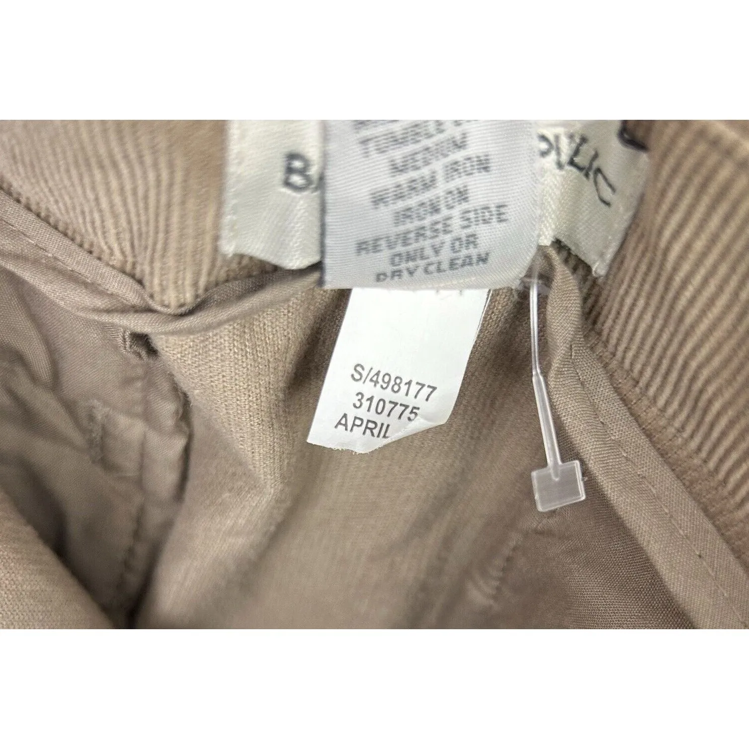 Banana Republic Factory Tan Brown Corduroy Midi Straight Skirt - Image 8