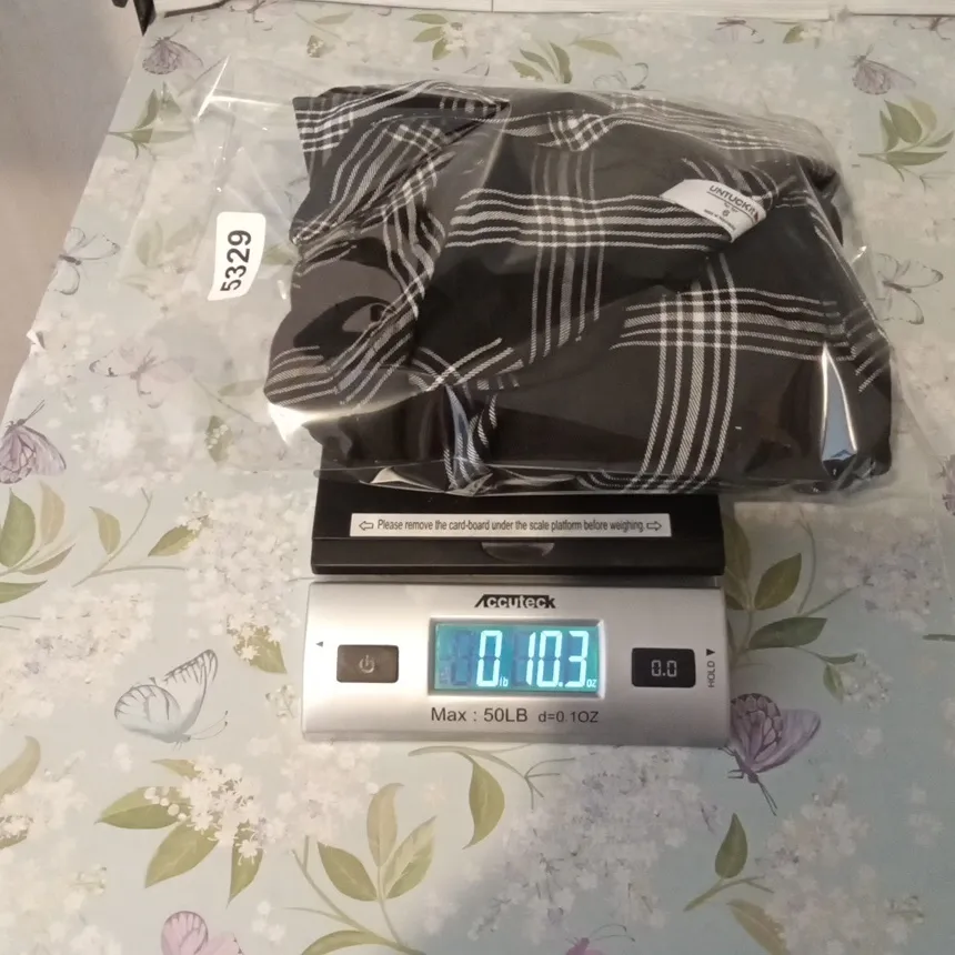 UNTUCKit Tessa Black N White Plaid Wrap Shirt Dress Viscose Office Womens 6 - Image 8