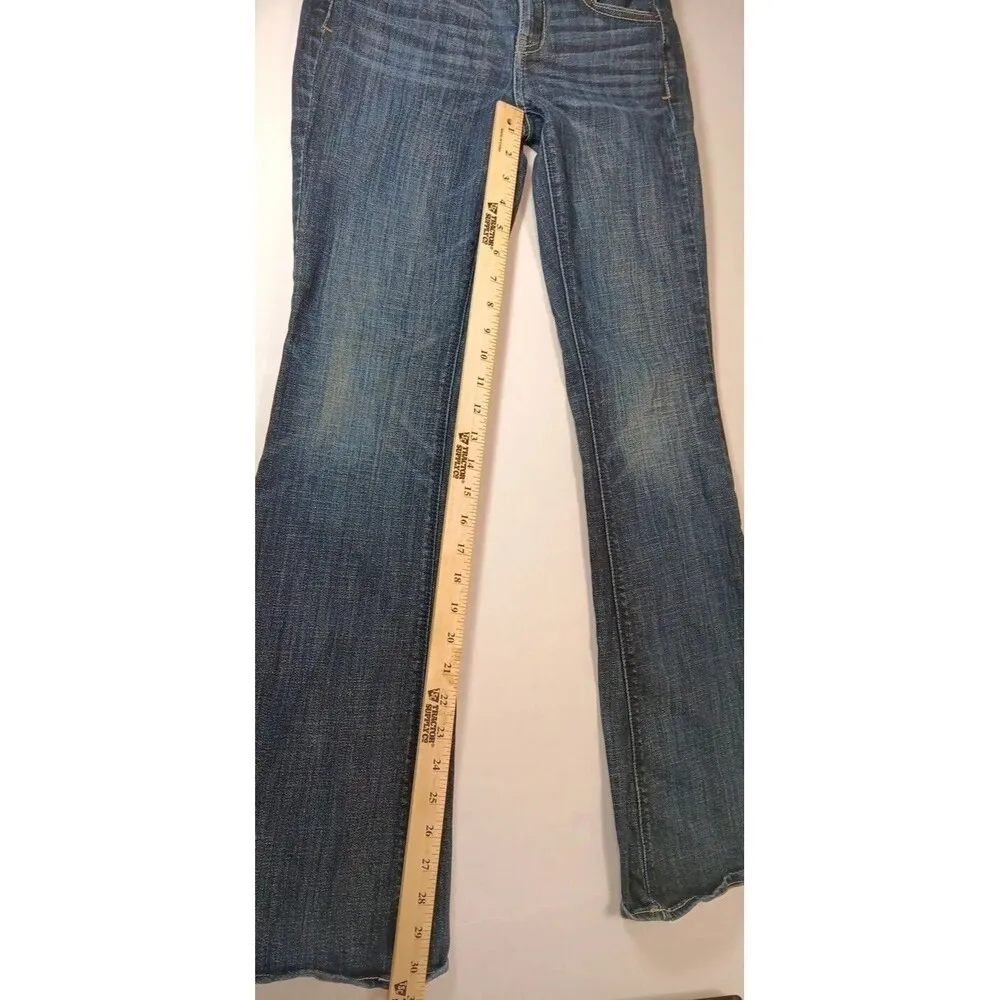 AMERICAN EAGLE OUTFITTERS ARTIST STRETCH DARK BLUE JEAN 4R Y2K Streetwear - Image 5