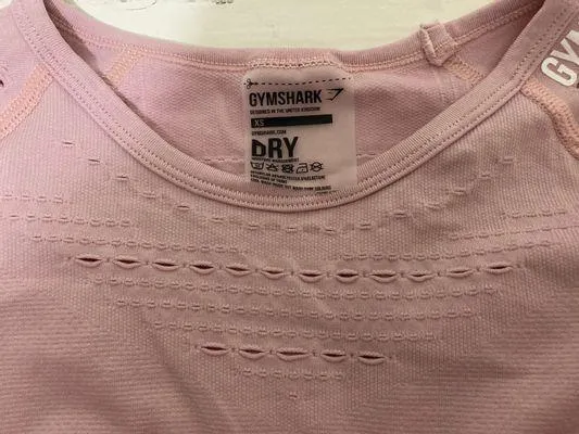 Gymshark Flawless Knit Leggings And Crop Top - Image 5