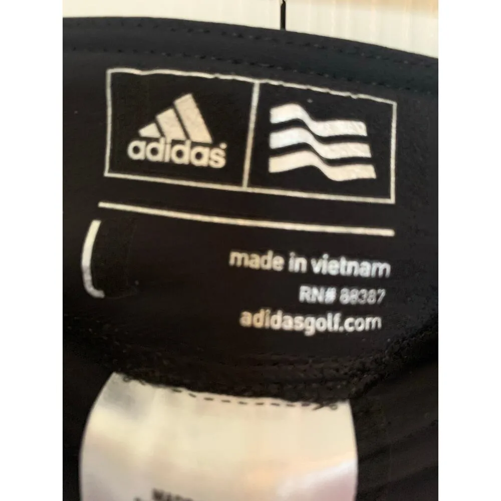 Adidas skort scallop front hem size large in black - Image 2