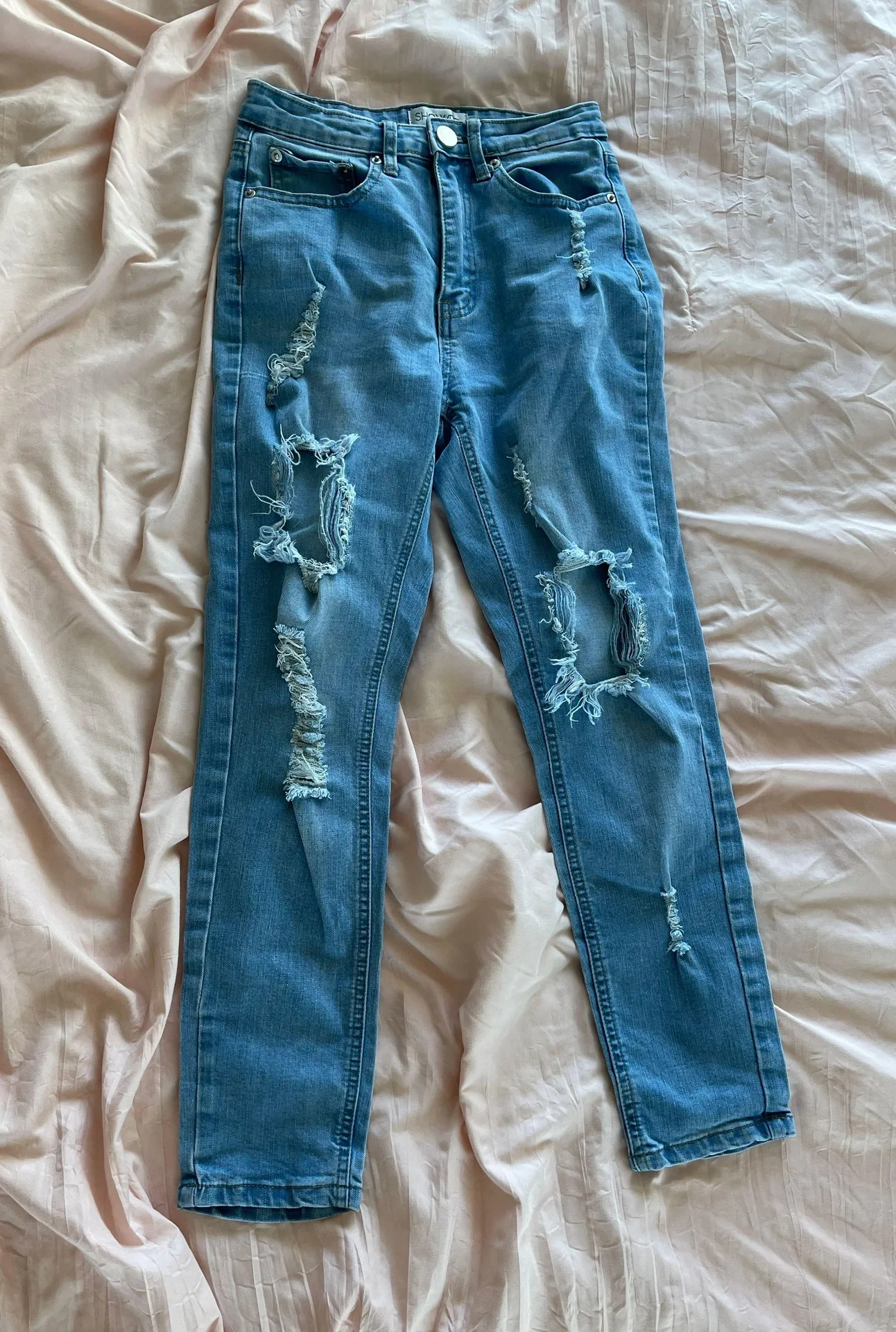 high waisted jeans - Image 6