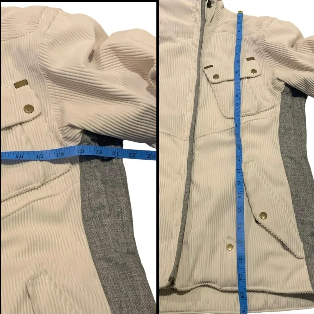 Obermeyer Cloud 9 Y2K Corduroy Ski Jacket Size 6 Retro - Image 7