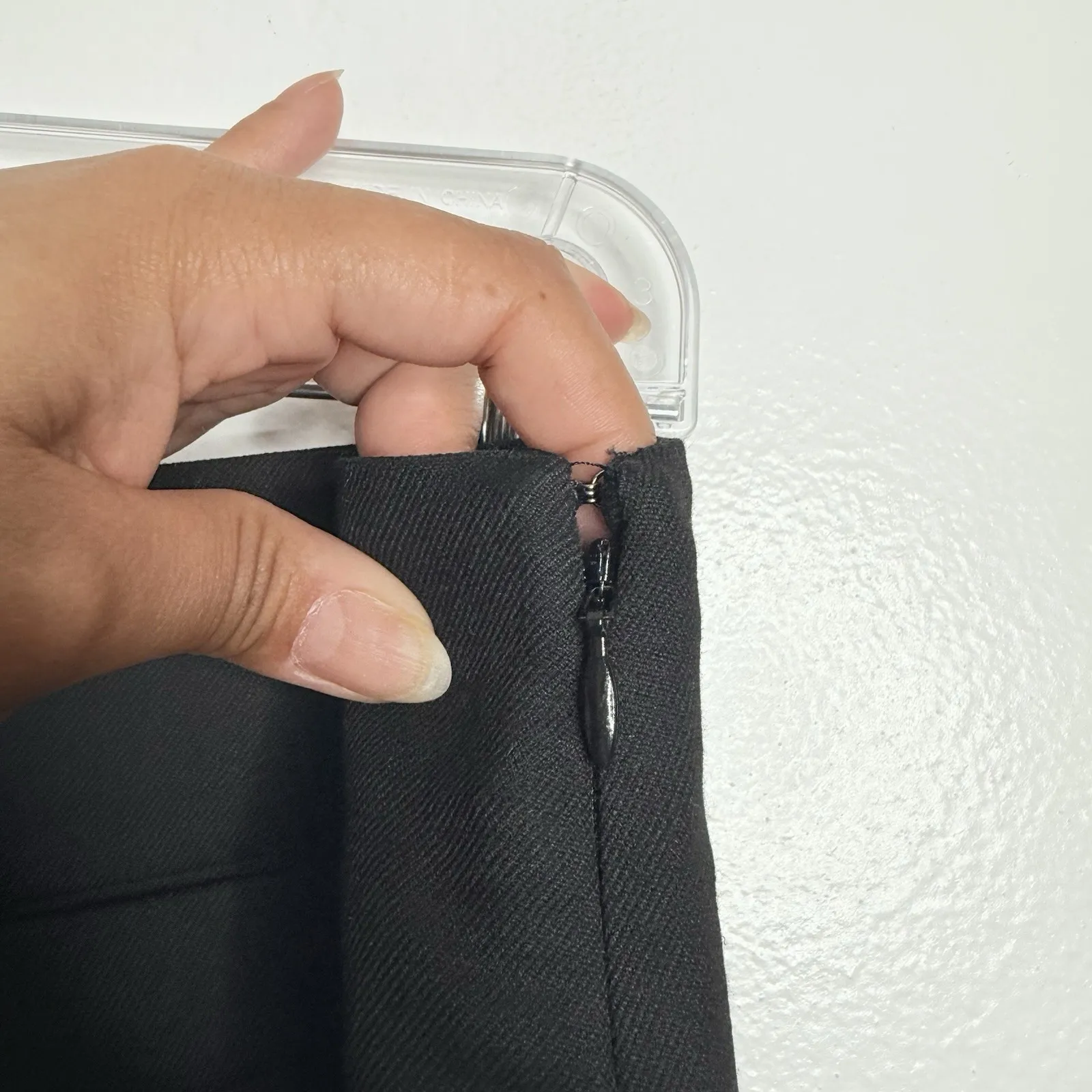 NWOT Ann Taylor The Button Trim Sailor Wide-Leg Pant‎ In Black Size 14 - Image 9