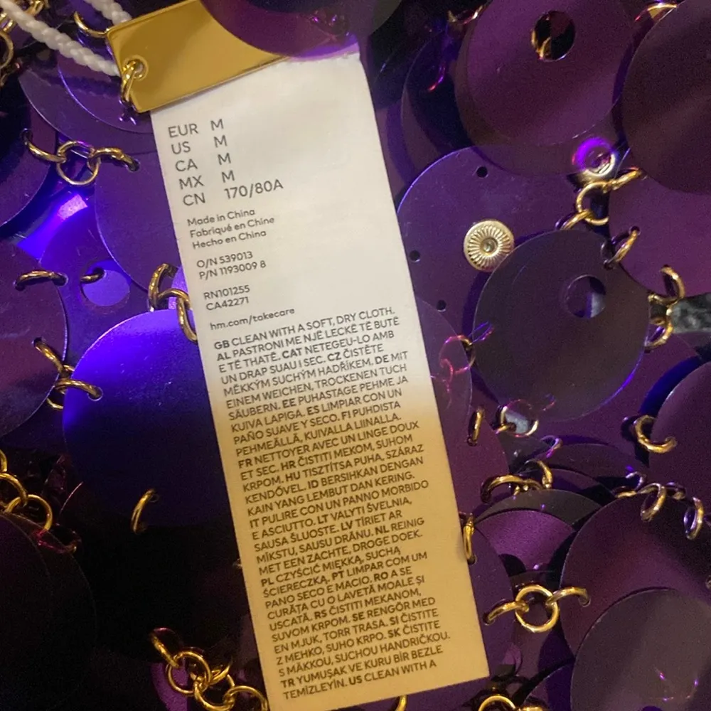 Rabanne  Sequin-Disc Mini Skirt Size M - Image 3