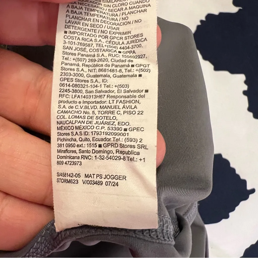 Old Navy  Maternity Full-Panel PowerSoft Jogger Storm Gray M - Image 11