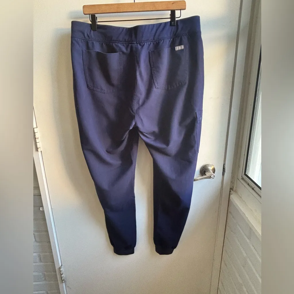 Figs‎ Zamora Jogger Scrub Navy XLT Pants Nurse Hospital Work - Image 3