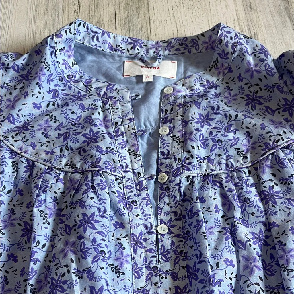 XiRENA Bellamy Blue Willow Dress Size XS - Image 8