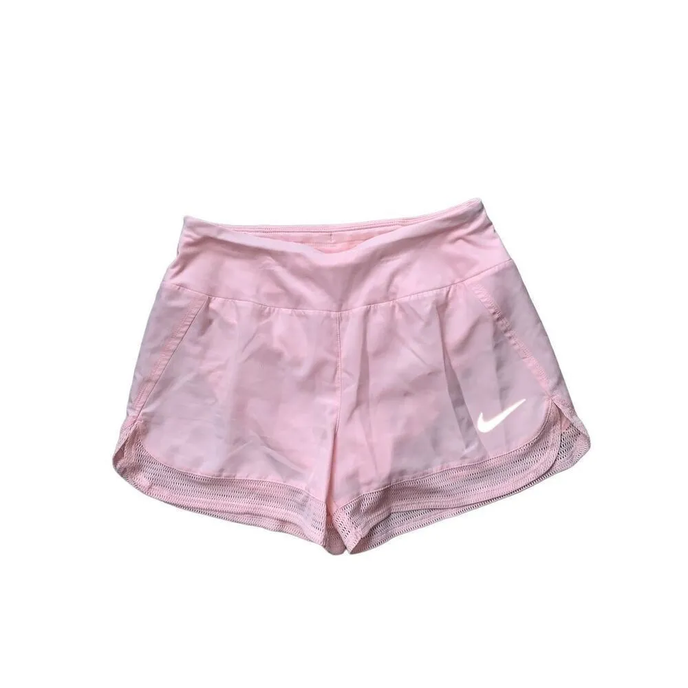NIKE DRI-FIT CREW BREATHE SHORTS- PINK - Image 4
