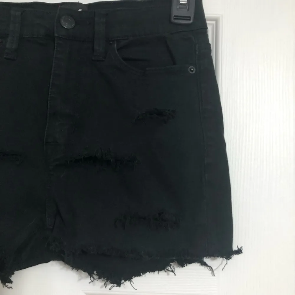 BDG twig high rise shortie ripped distressed women’s size 25 cut off jean shorts - Image 2