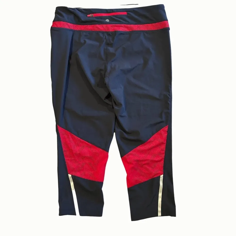 Tangerine Athletic Workout Active Leggings Size Medium Grey Pink - Image 58