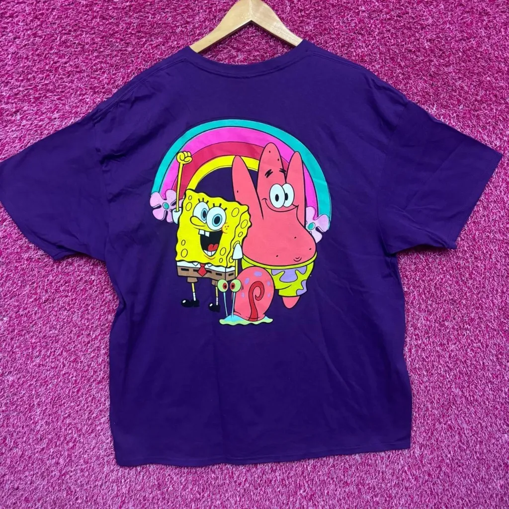 Nickelodeon I Love SpongeBob Best Friends Forever Tshirt size 2XL - Image 3