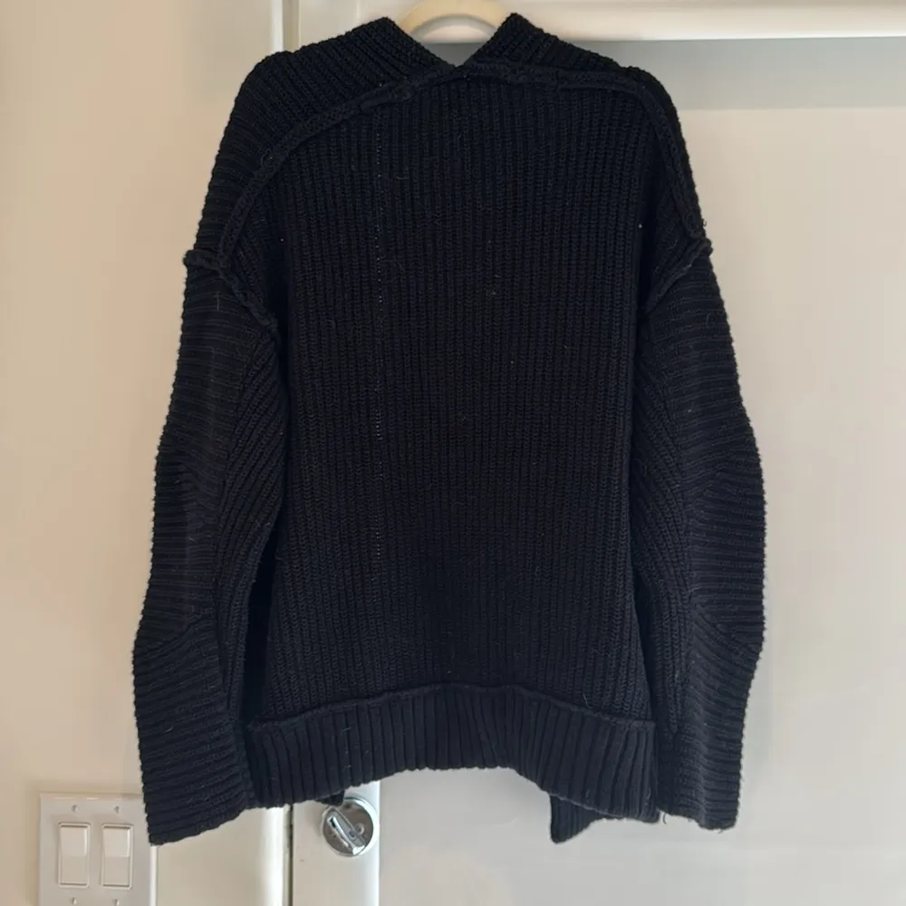 Black  oversized cardigan - Image 3