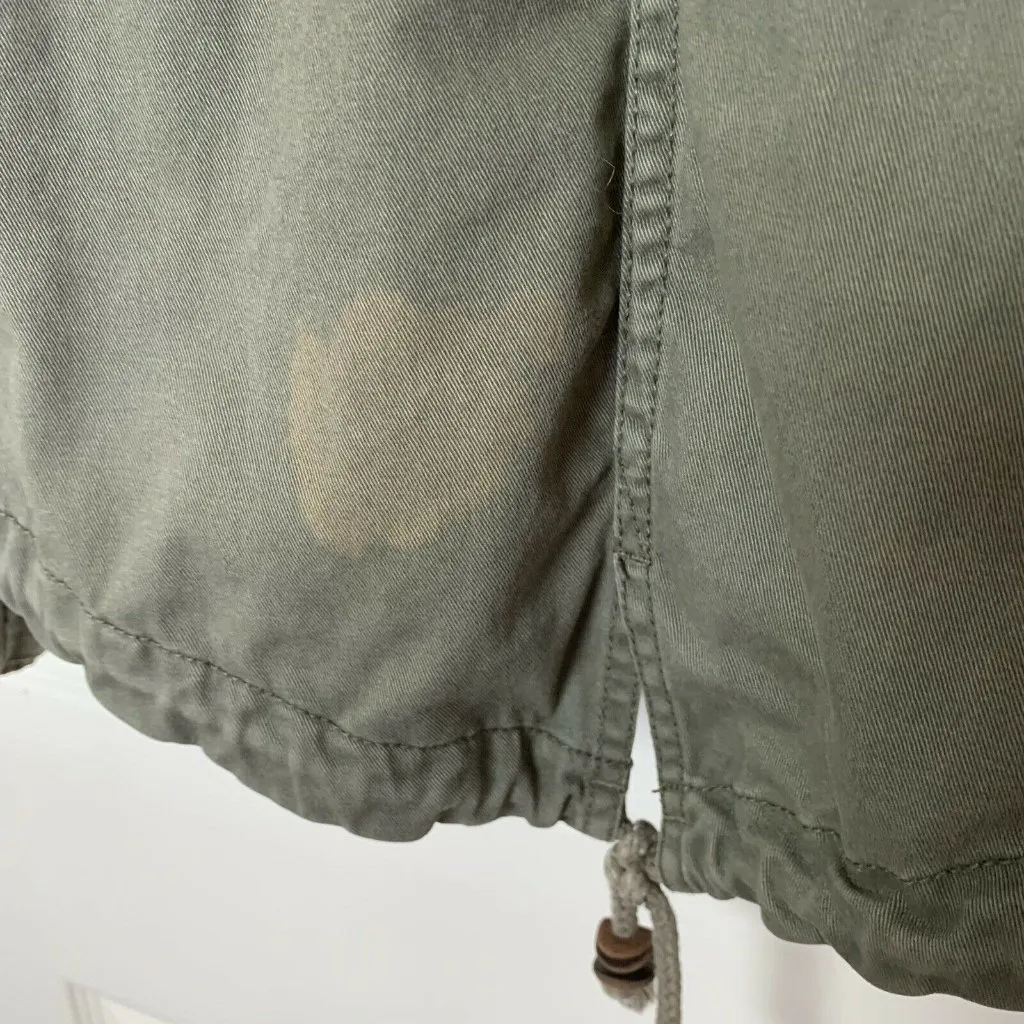 Vintage Moussy Utility Jacket Green Size 2 - Image 8