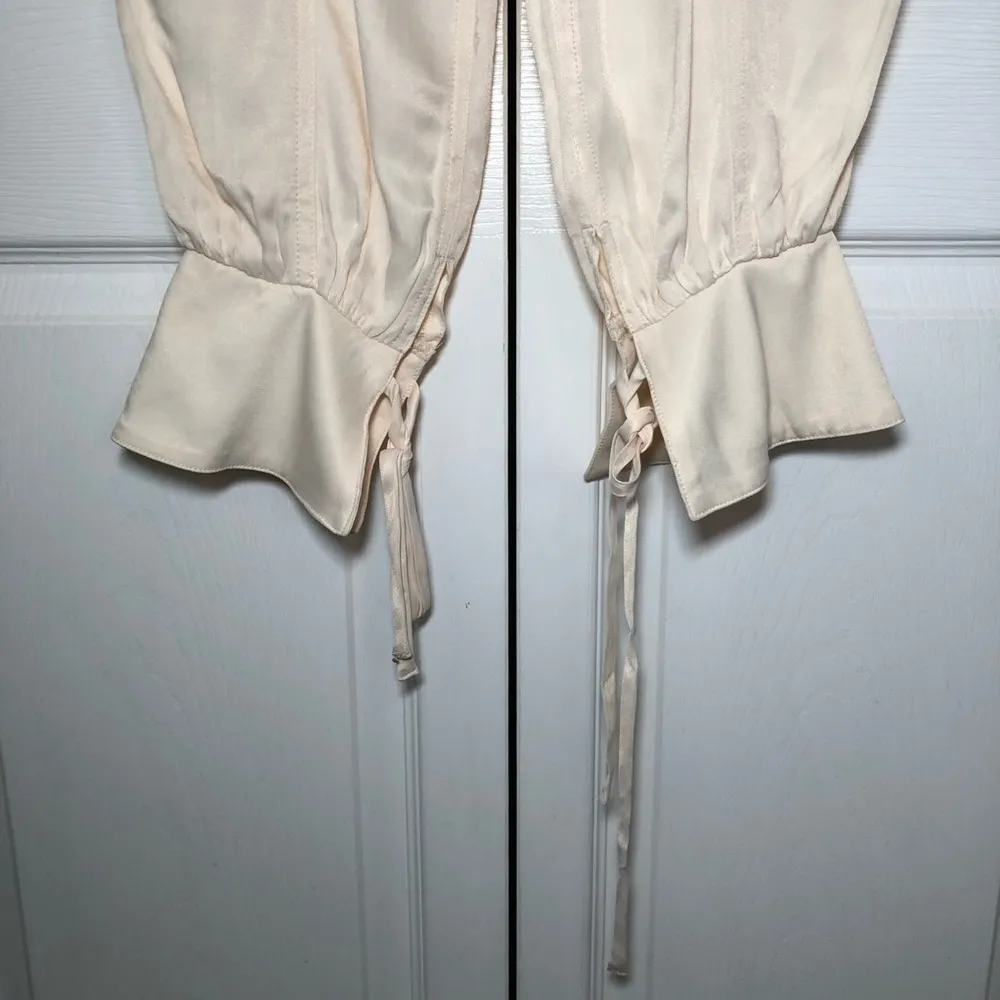 Revolve NBD Larkin Ivory Pants Size M - Image 4