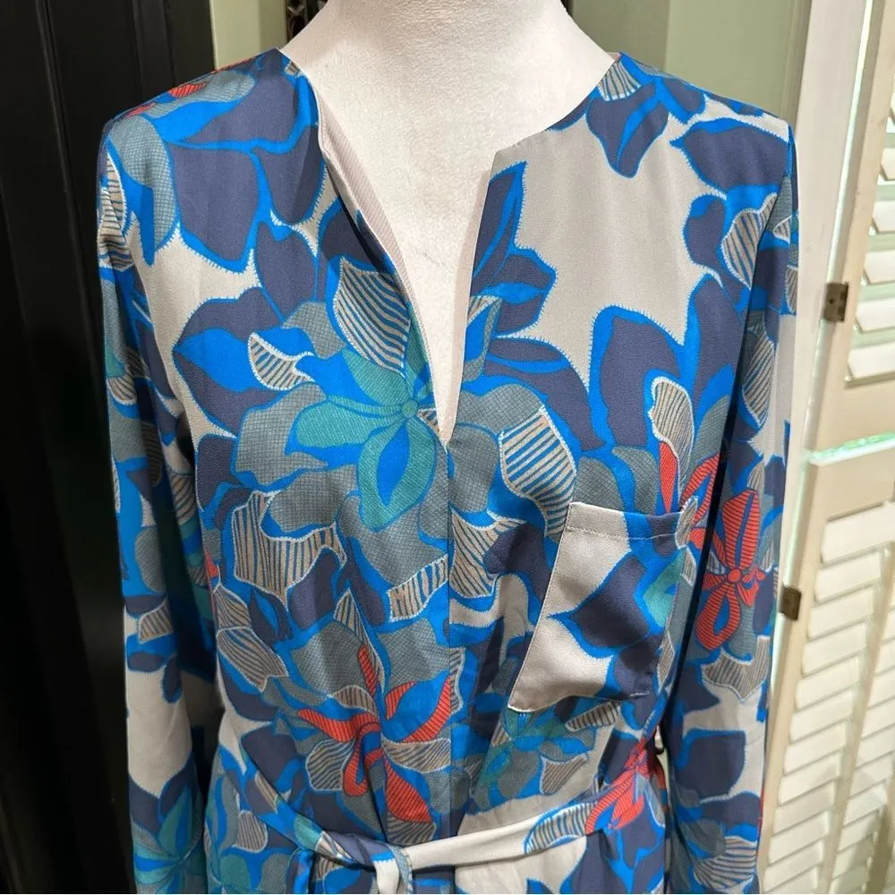 Collective Concepts Belted Floral Dress – Size M - Image 3