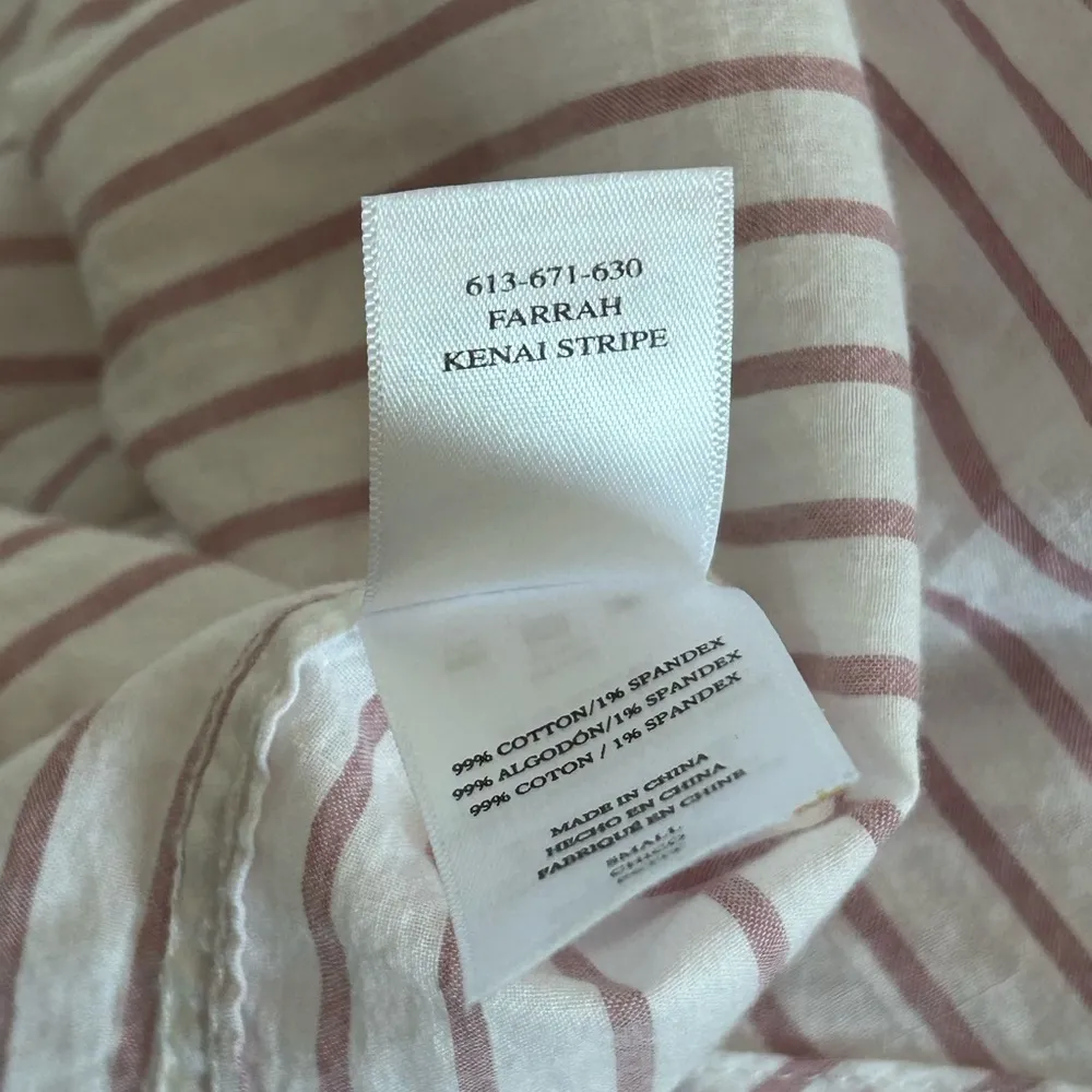 Rails Farrah Kenai Stripe Button Down Shirt Sz small - Image 13