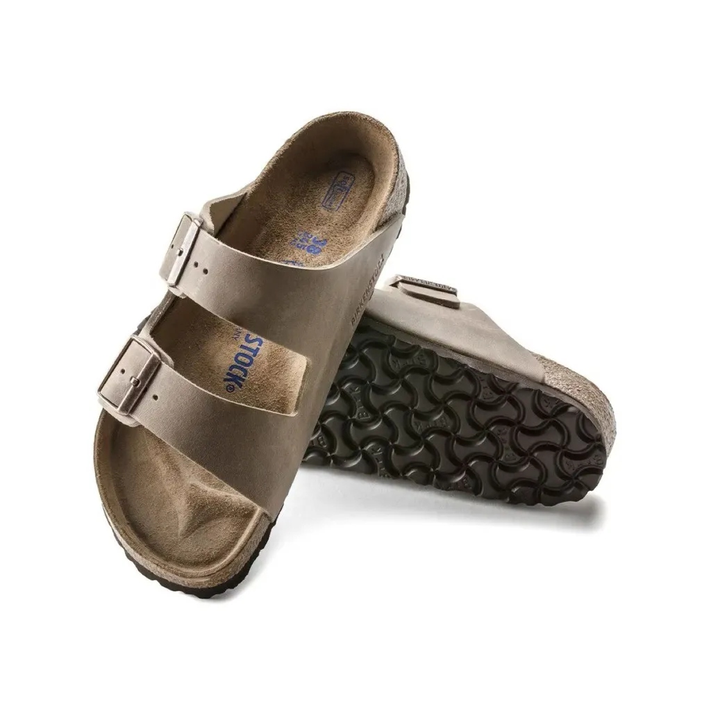 Birkenstock • Arizona Sandals slides Tobacco Oiled Leather soft footbed - Image 3