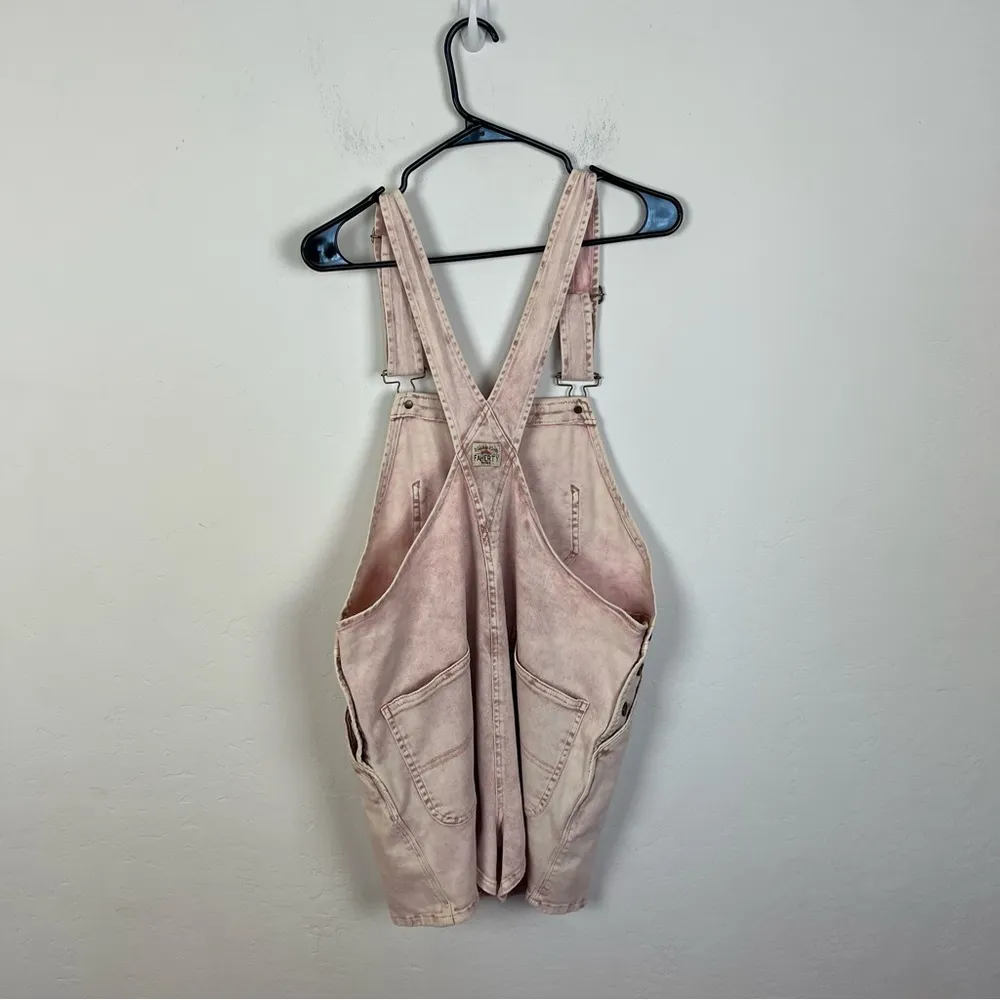 Faherty Mechanic Short Overall Pink Size M - Image 7