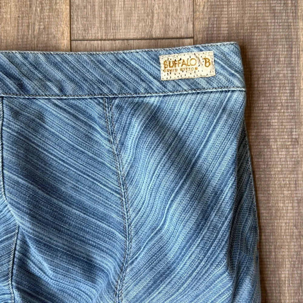 Buffalo David Bitten Chevron Flare Hippie Jeans - Image 6