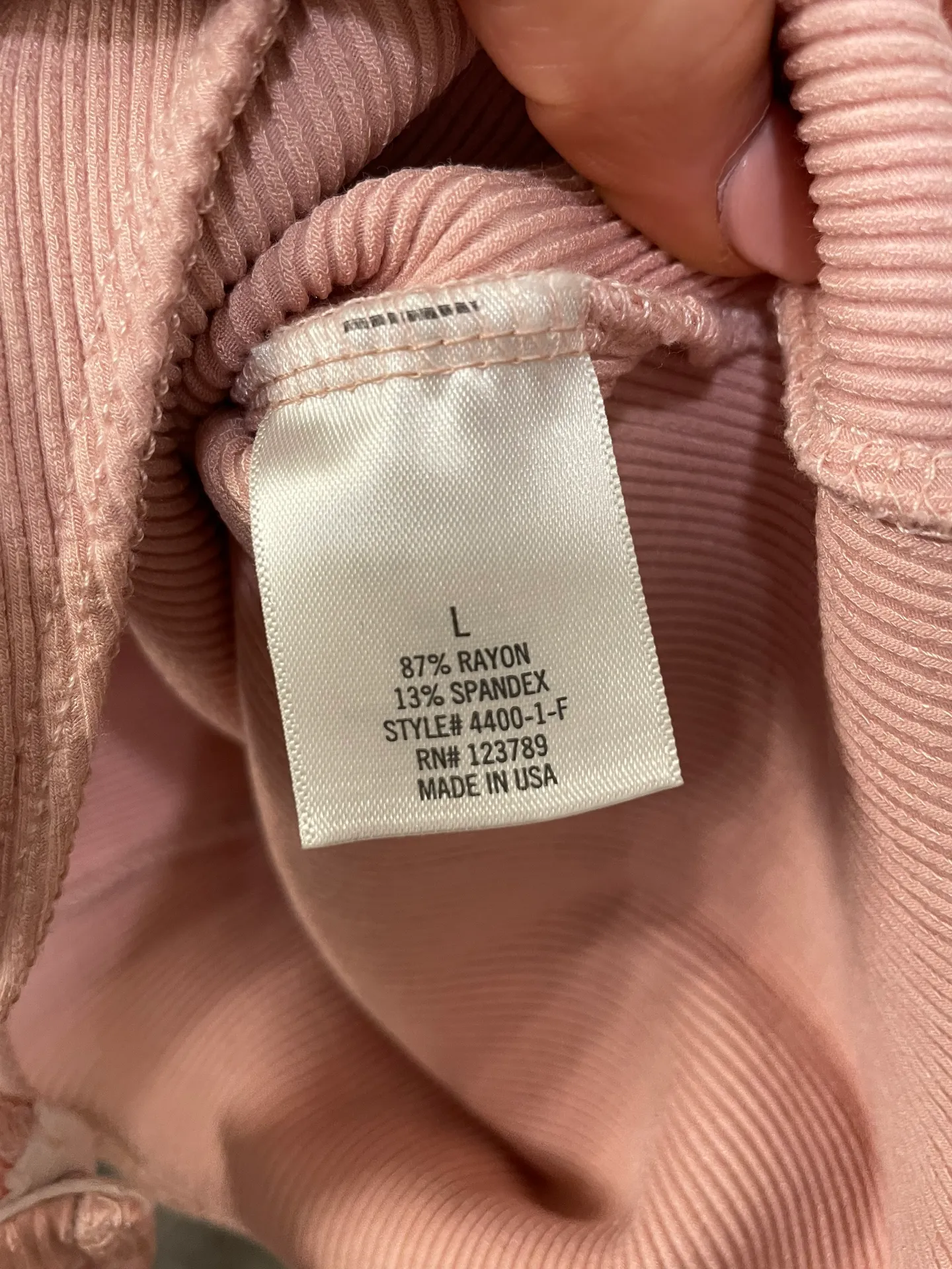 Francesca's Pink Body Suit - Image 4