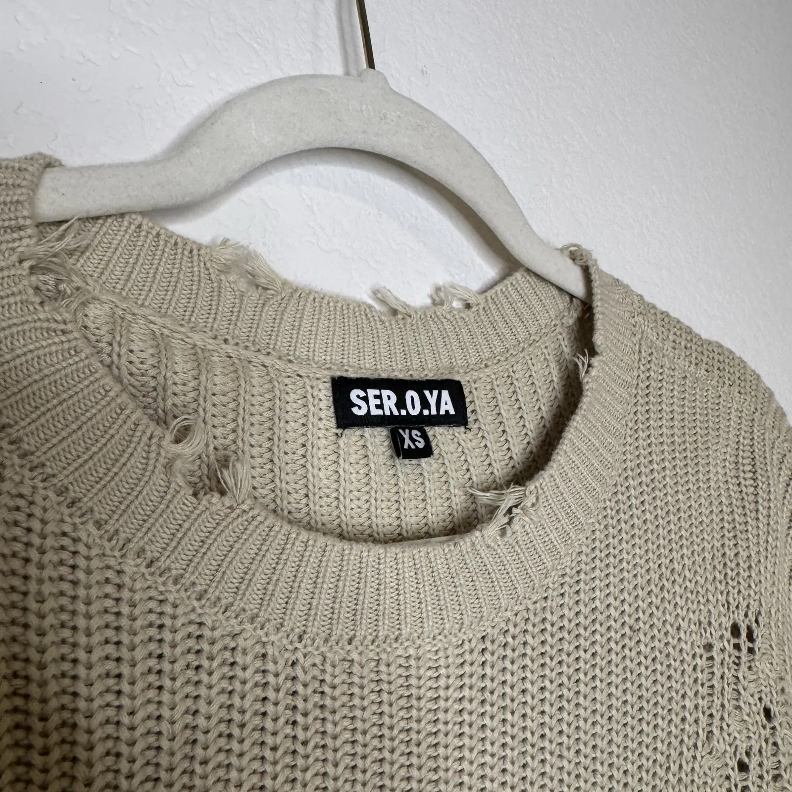 Revolve SER.O.YA Devin Sage Green Sweater Size XS - Image 6