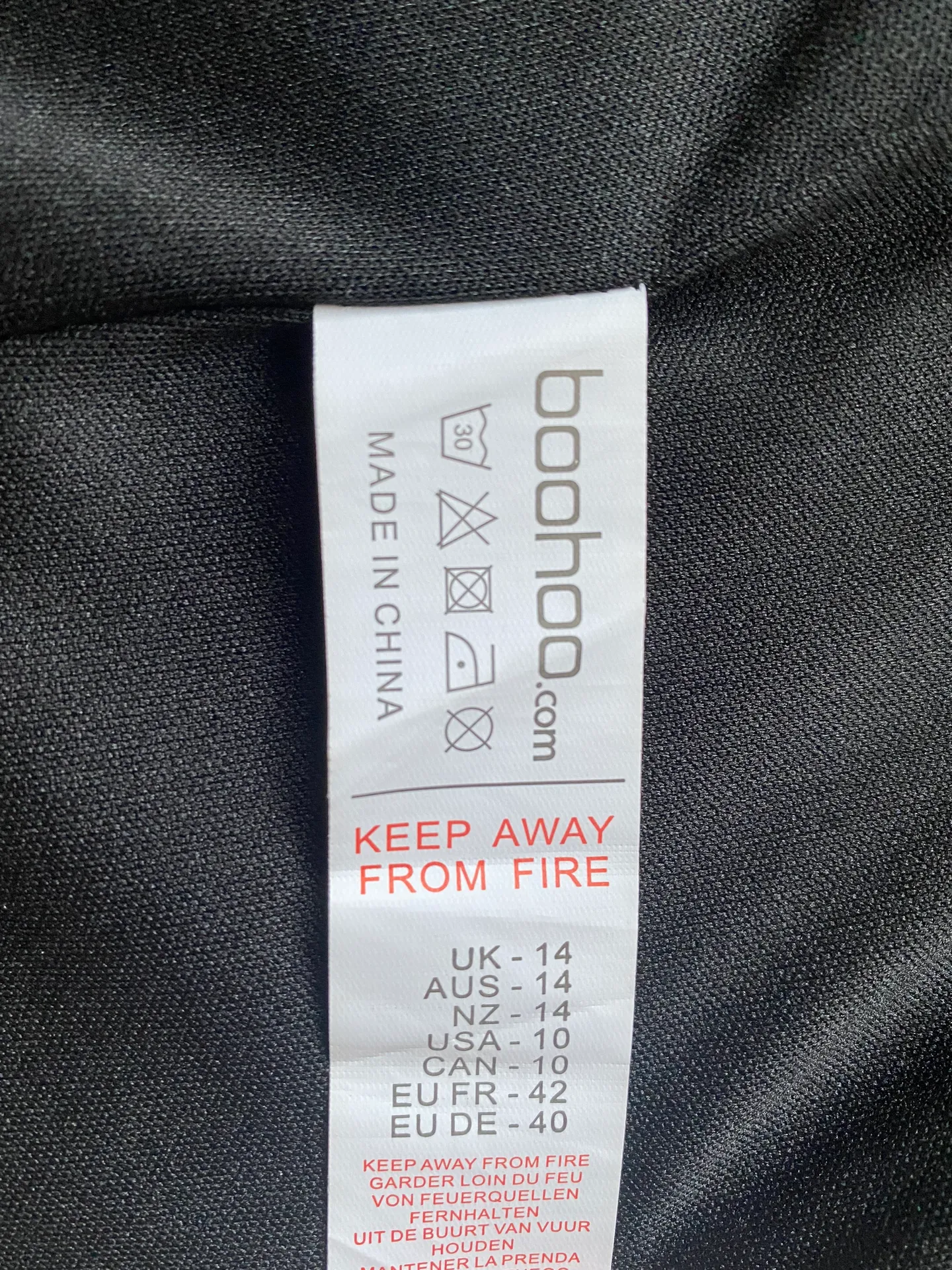 Boohoo Black Corset  - Image 5