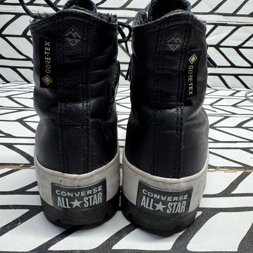 Converse Chuck Tayor All Star Lugged Gore-Tex sneakers in black - 8 - Image 5