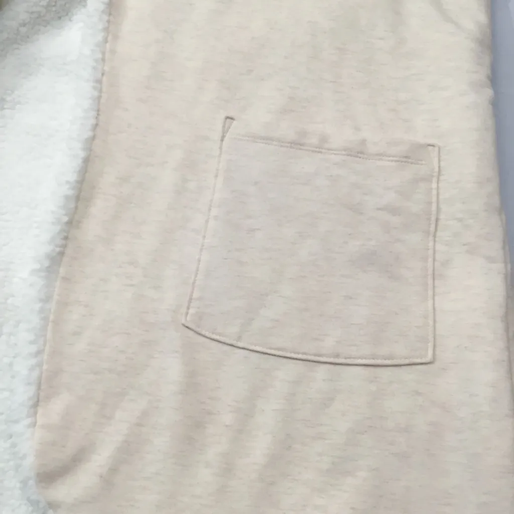 Lands End Open Front Fleece Jacket - Image 6