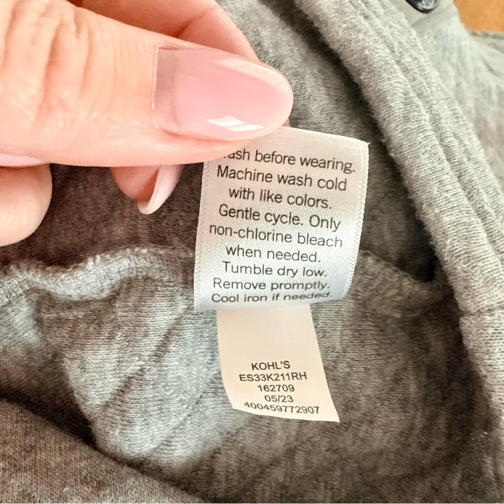 Sonoma Gray Quilted Jacket - Image 5