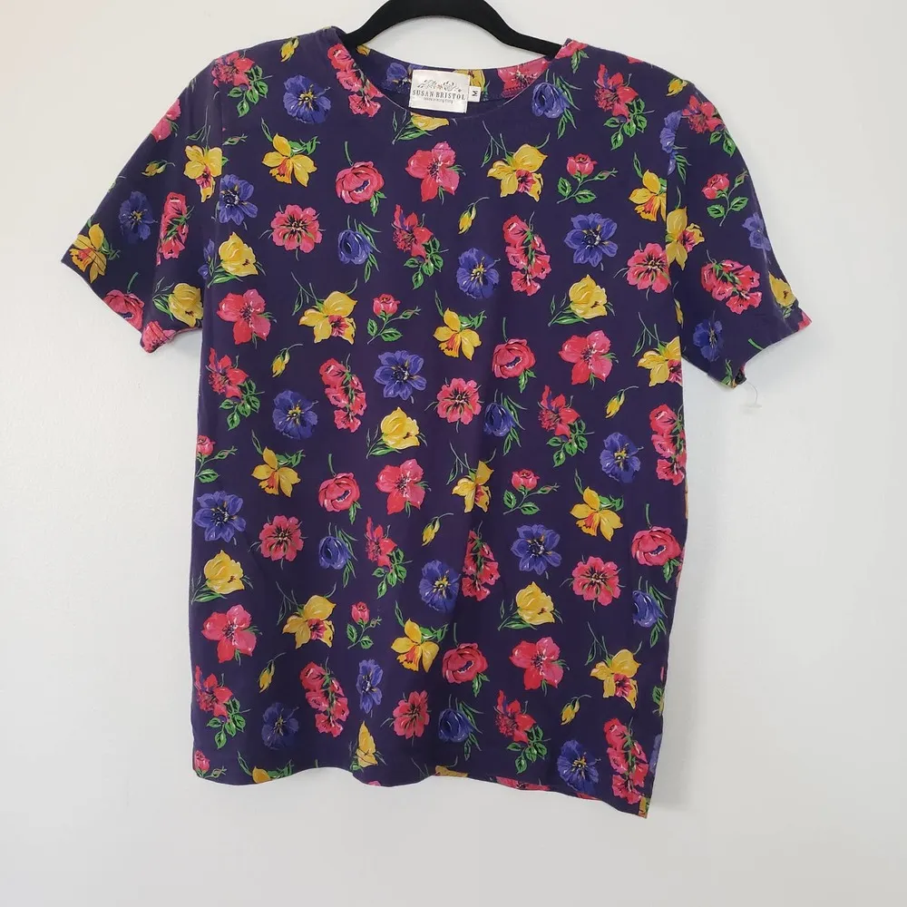 Vintage NWOT 100% Cotton S. Bristol Short Sleeve T - Image 4