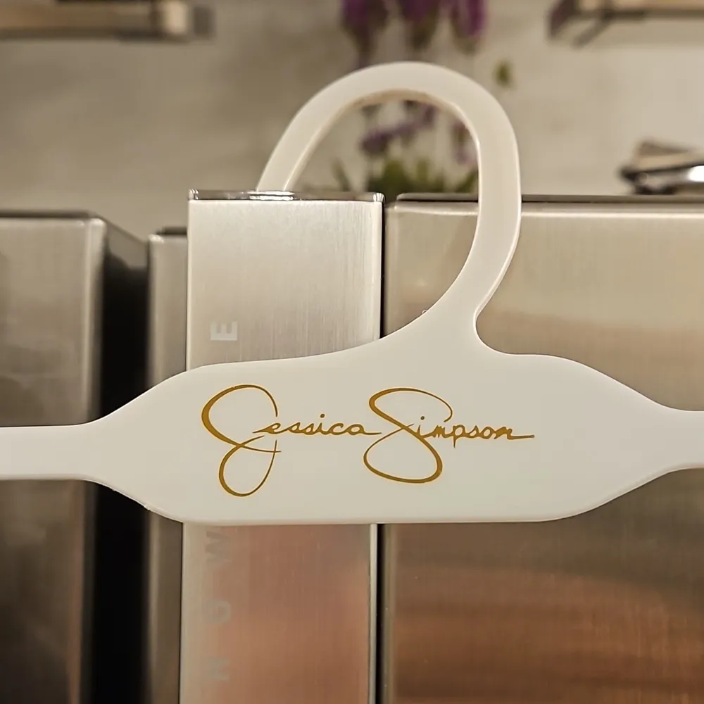 💕JESSICA SIMPSON💕 Wirefree Bras (2 Pack) Pink Floral & Gray 36B NWT - Image 13