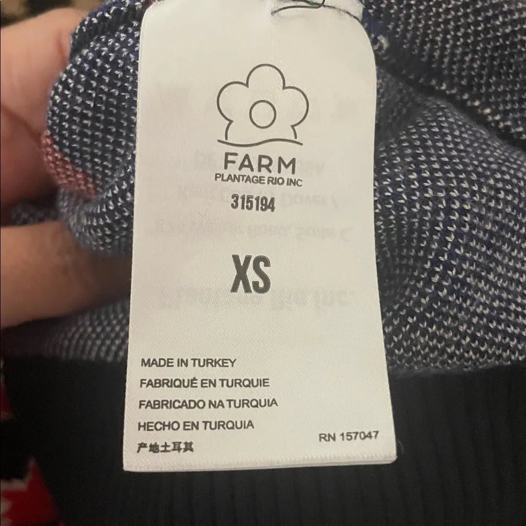 FARM Rio x Anthropologie Mixed Knit Cardigan - XS - Image 5