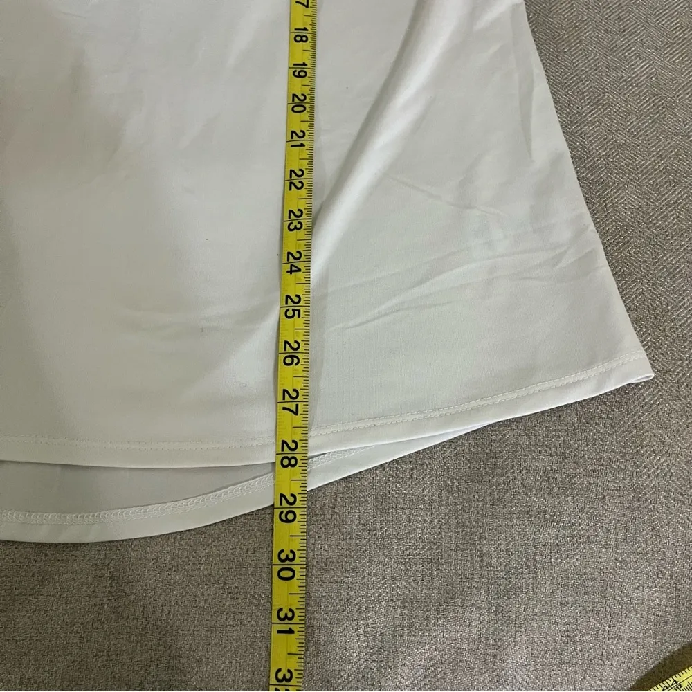 Athletic Works Women's Athletic Tank Top White Size Medium - Image 7