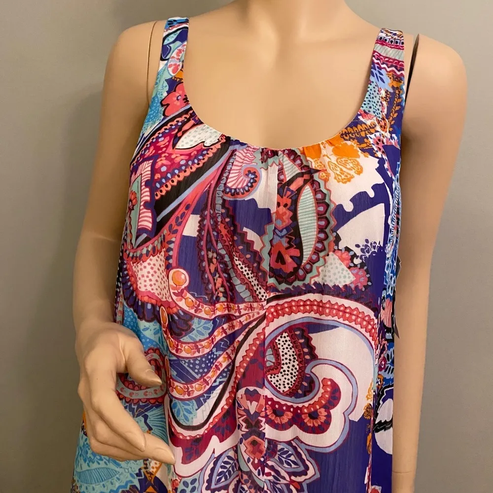 NWT Bold Elements high low maxi dress SZ S‎ - Image 2