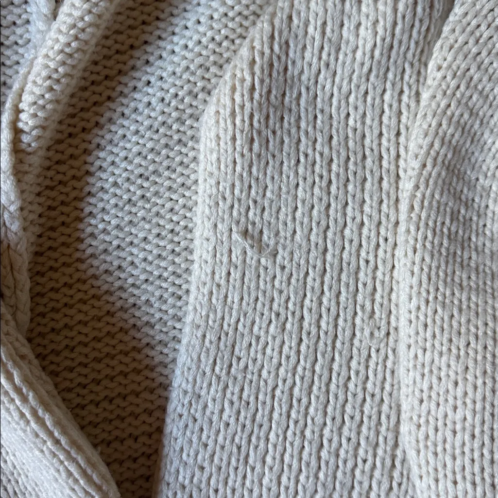 Tularosa Cream Knit Cardigan - Image 2