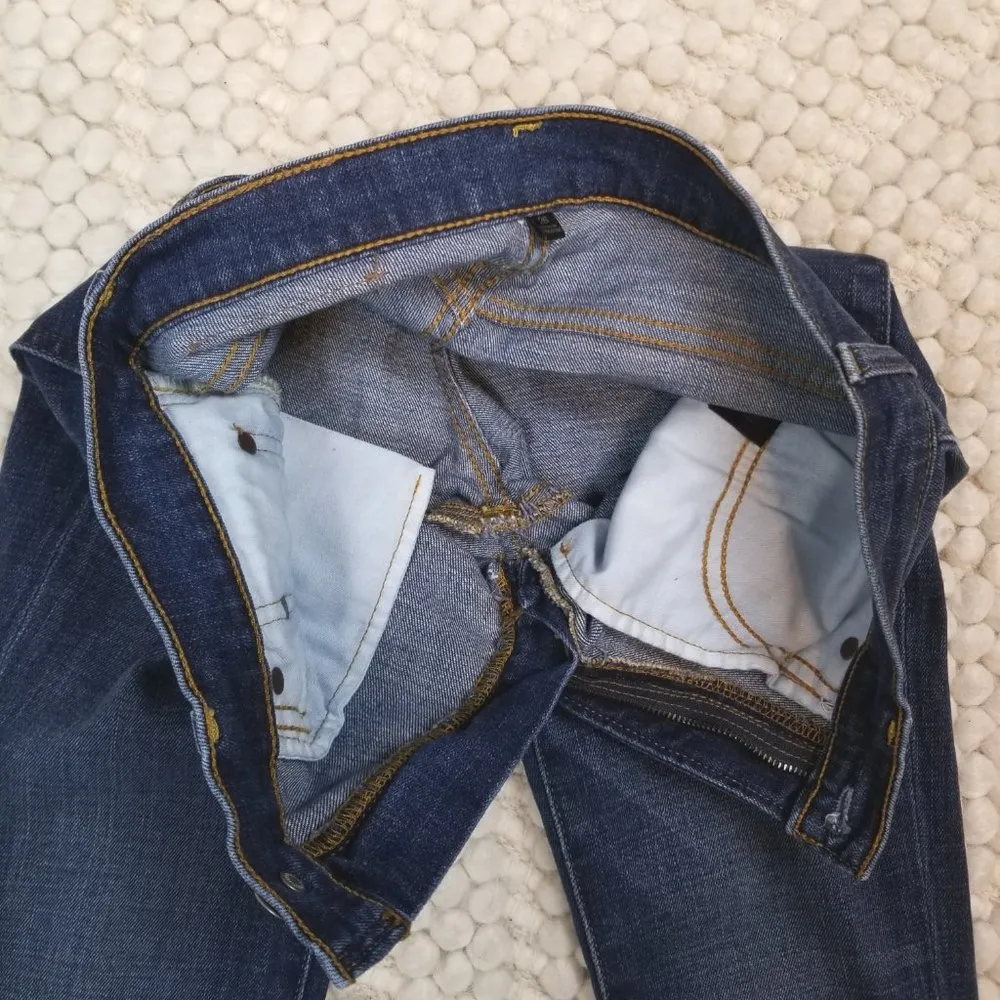 Frye "Addie" Skinny Medium Blue Jeans Sz 26 - Image 7