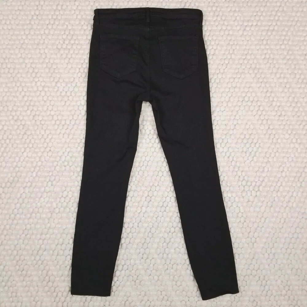 L'Agence Marguerite Skinny Jean Noir Black Sz 29 - Image 8