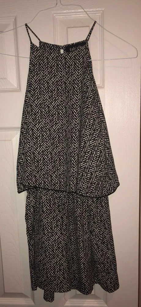 fab'rik Herringbone Romper - Image 3