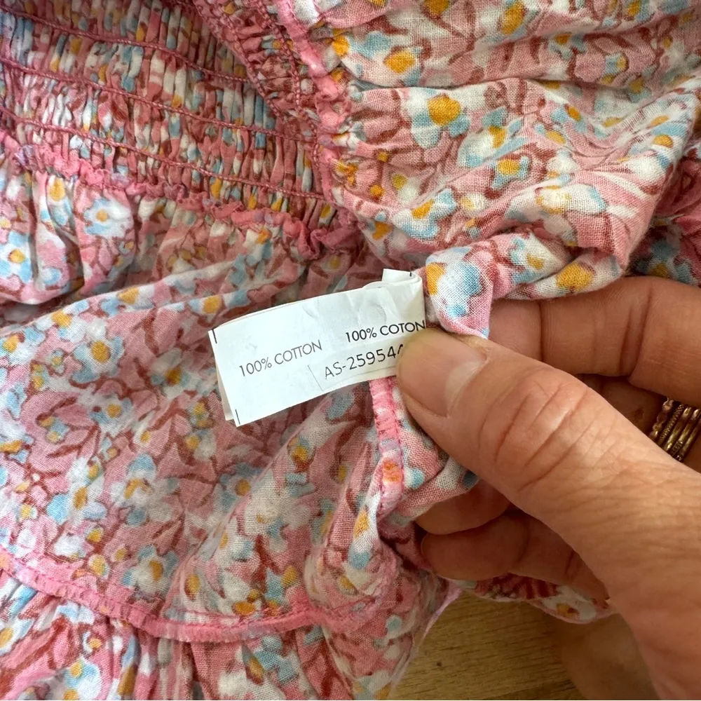 POUPETTE ST BARTH Soledad floral 100% cotton minidress NWT - Image 8