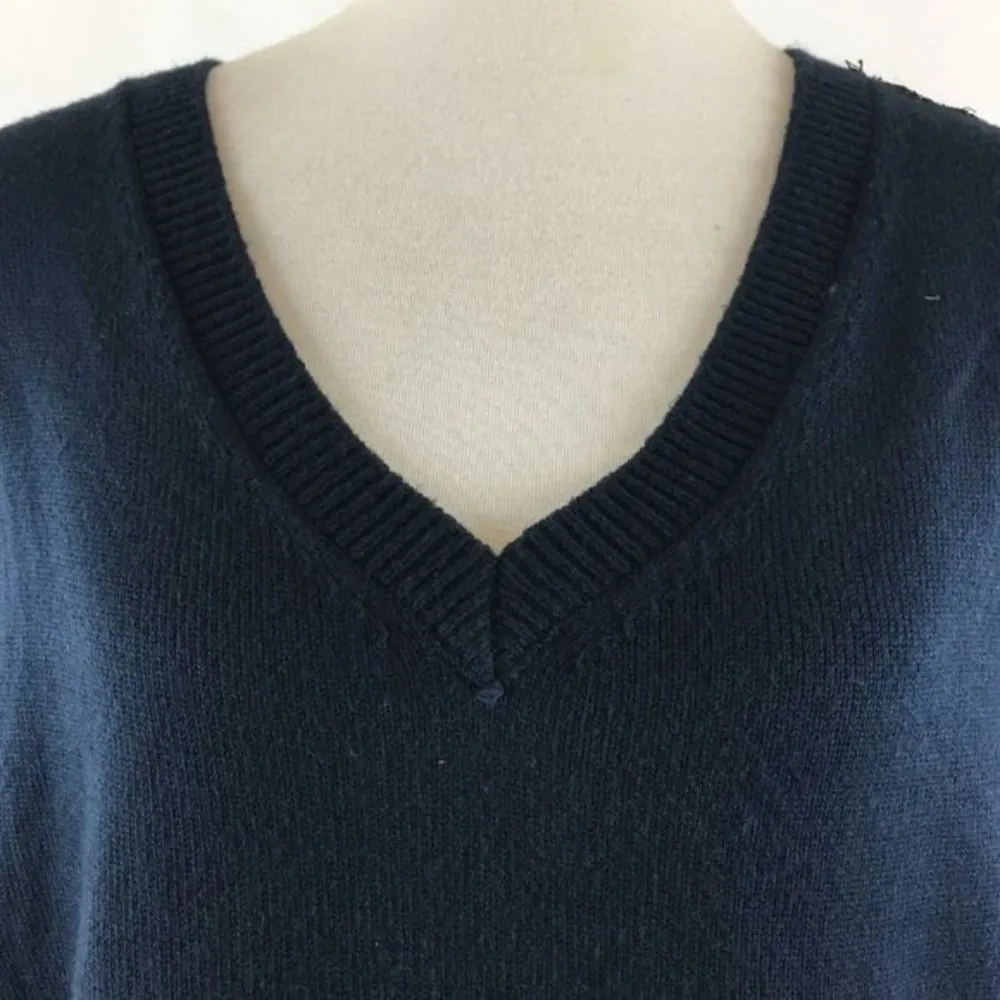 14th & Union Lace Trim V-Neck Pullover Sweater - Image 3