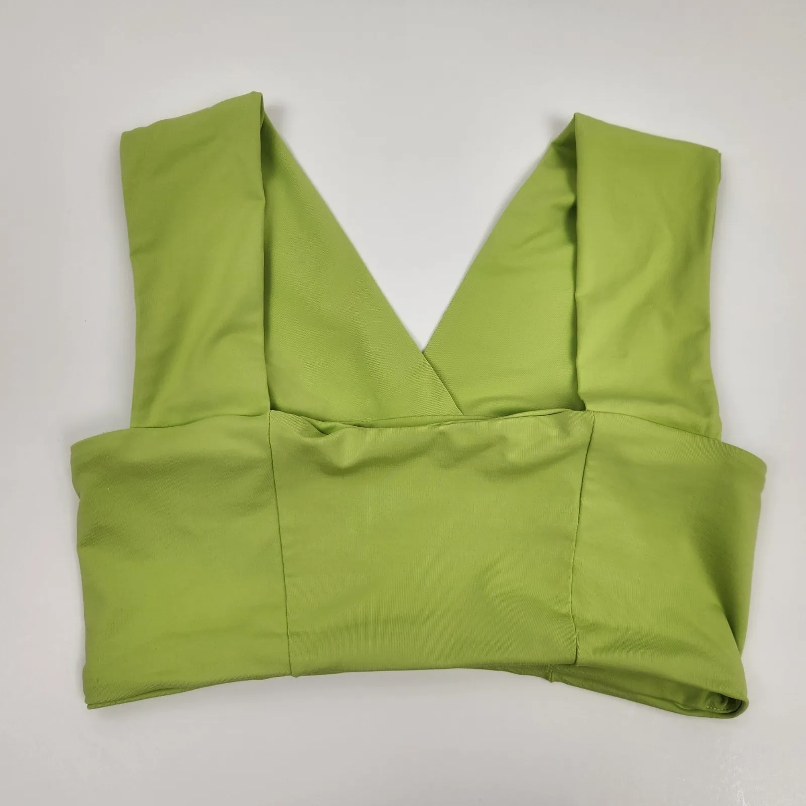 L*Space Parker Bikini Top in Green Size XS - Image 2