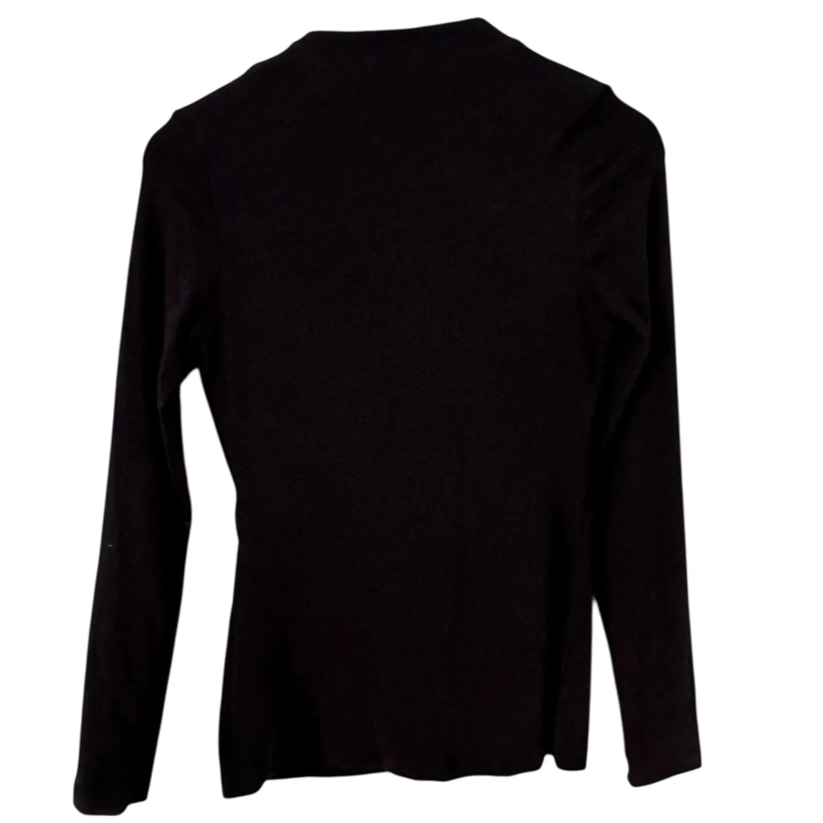 NWT OGL Litewarm Mock Neck Long Sleeve Brami Top Eco Mousse Black Medium - Image 2