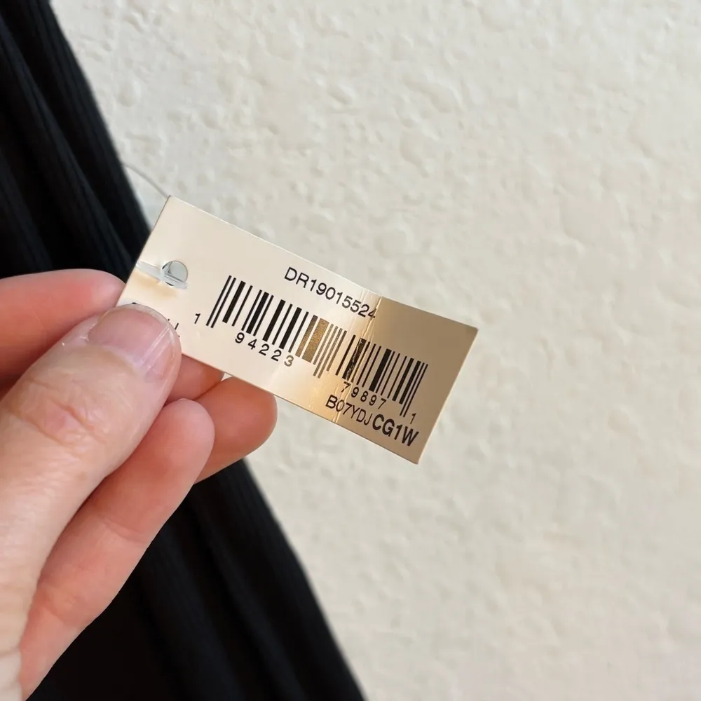 Daily Ritual‎ Black Supersoft Ribbed Sleeveless Wide Leg Midi Jumpsuit Size S - Image 6