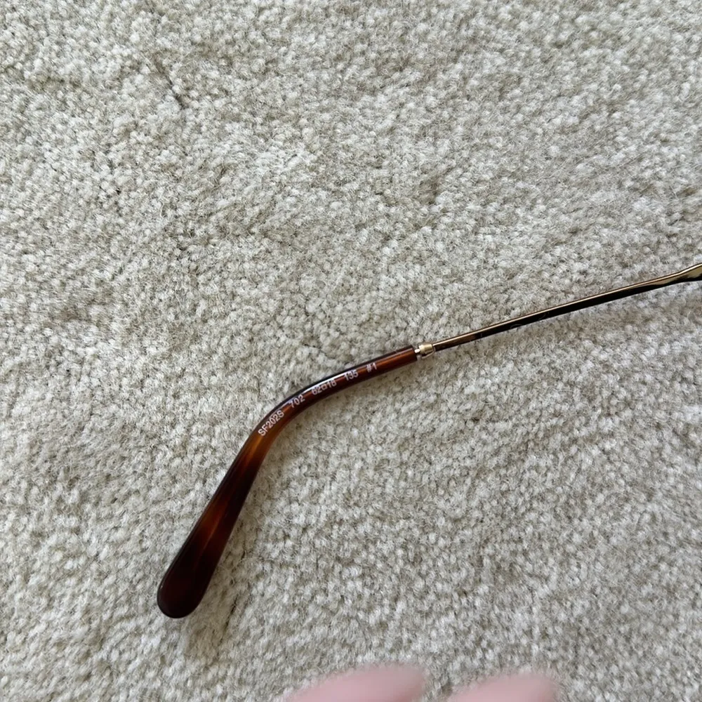 Ferragamo Gancio 62mm Gradient Square Sunglasses in Rose Gold/Violet - Image 7