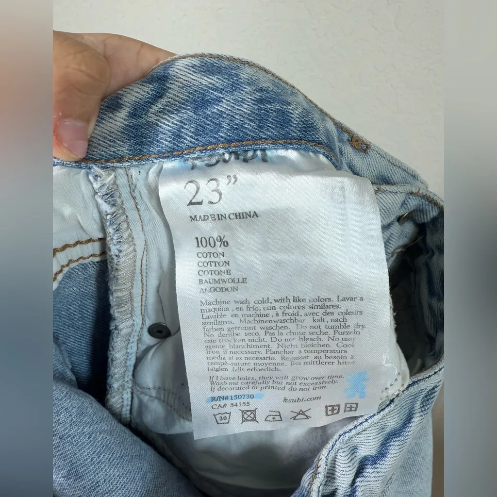 Ksubi Playback Muse Panel Jeans Size 23 - Image 8