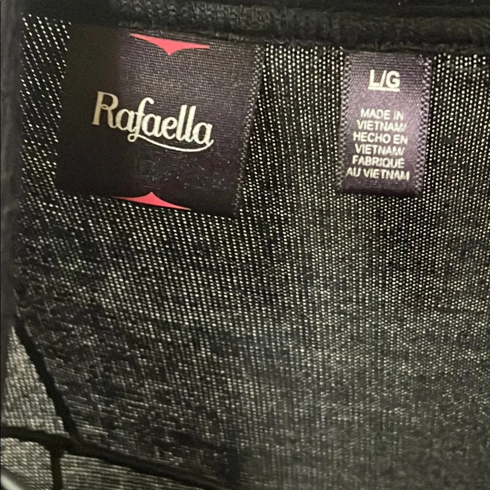 ❤️❤️❤️3 for 12$❤️❤️❤️Rafaella Black Open Front Cardigan—Large - Image 5